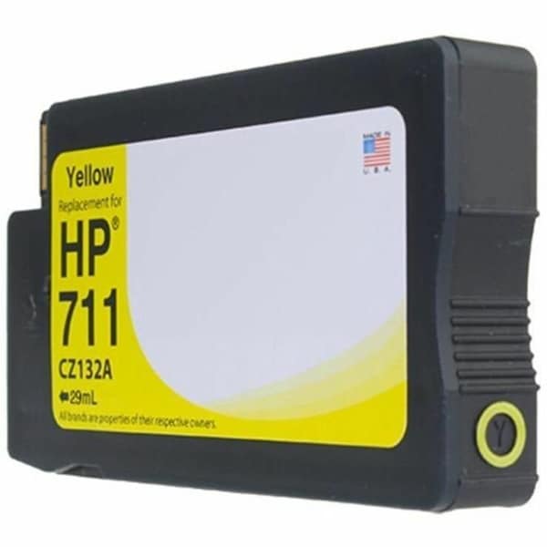 Clover Imaging Group WF Remanufactured Yellow Wide Format Ink Cartridge WH711Y - main