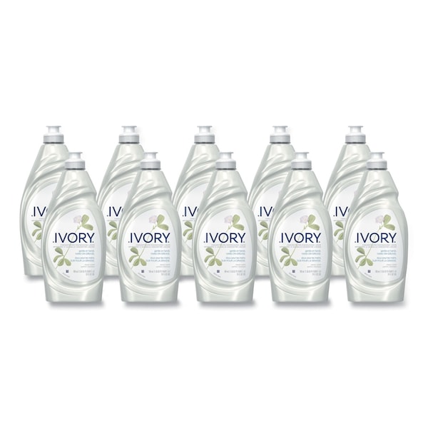 Ivory Dish Detergent, Classic Scent, 24oz Bottle, PK10 25574 - main