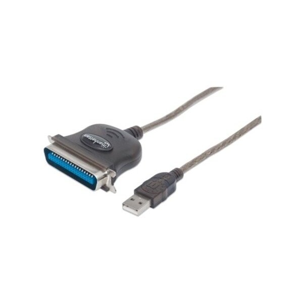 Manhattan Usb To Parallel Printer Converter Usb A To Cen36 Male, 1.8 M (6 Ft.) 317474 - main