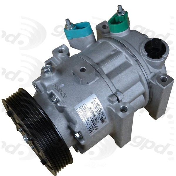 Global Parts Distributors Global New A/c Compressor 6512961 - main