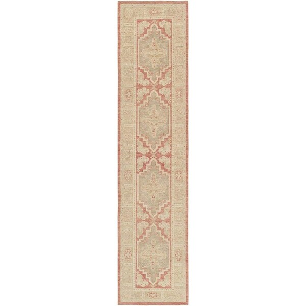 Pasargad Home B-316 211x13 Turkish Oushak Collection Hand-Knotted Wool Runner - 2 ft. 11 in. x 12 ft. 9 in. B-316 3x13 - main