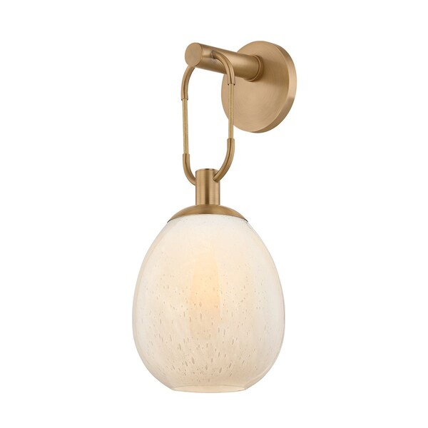 Troy Lighting 1 Light Kenton Flush Mount Vintage Gold Leaf C4418-VGL - main