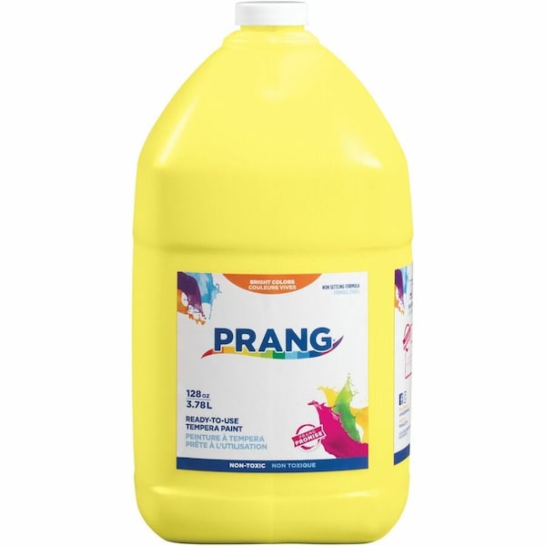 Dixon Ticonderoga Prang, Ready-To-Use Tempera Paint, Yellow, 1 Gal 22803 - main