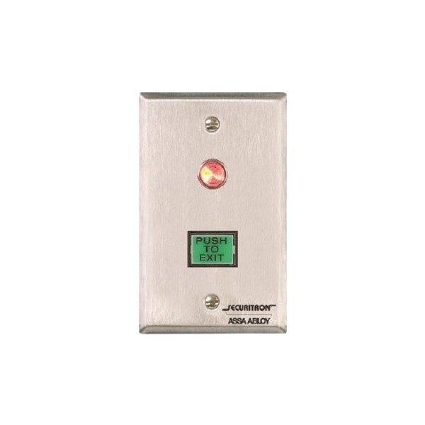 Securitron Push Button, Surface Mounted, SS PB3EAR - main