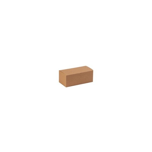 Bubblefast 100-10 x 5 x 4'' Kraft Gift Boxes, 100PK BFGB105K - main