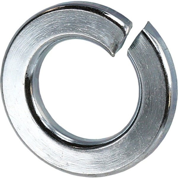 Dottie Split Lock Washer, For Screw Size 1/4 in Spring Steel, Zinc Plated Finish, 100 PK LW14 - main