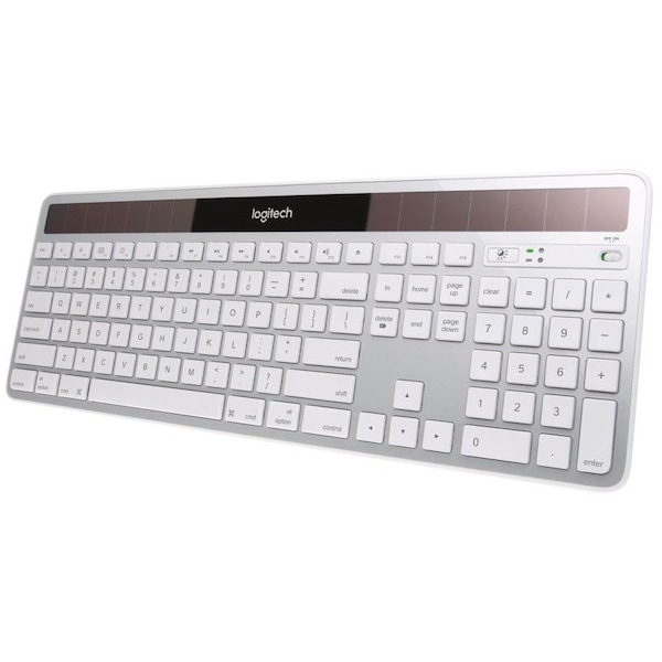 Logitech Wireless Solar Keyboard K750 for Mac - Gray - Brown Box 920003472 - main