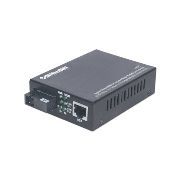 Intellinet Network Solutions Gigabit Ethernet Wdm Bi-Directional Single Mode Media Converter, 545075 - main