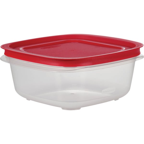 Rubbermaid Easy Find Lids 7 C. Clear Round Food Storage Container 2030330 - main