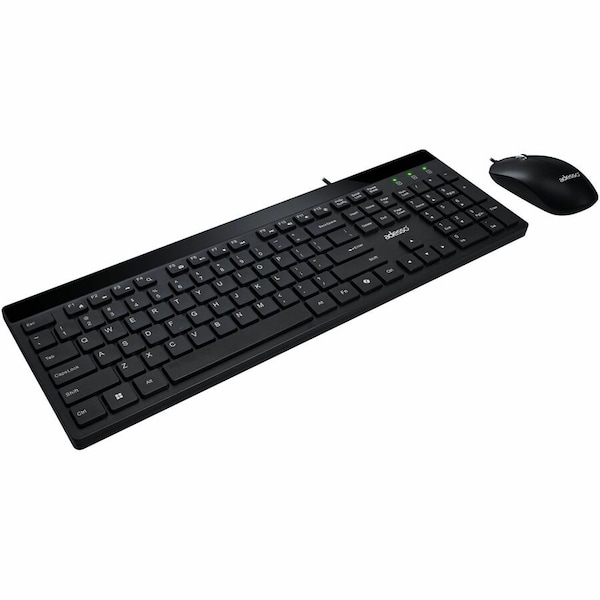 Adesso Innovation THE ADESSO IS A SLEEK USB LOW-PROFILE KEYBOARD AND MOUSE COMBO EQUIPPE AKB-140CB - main