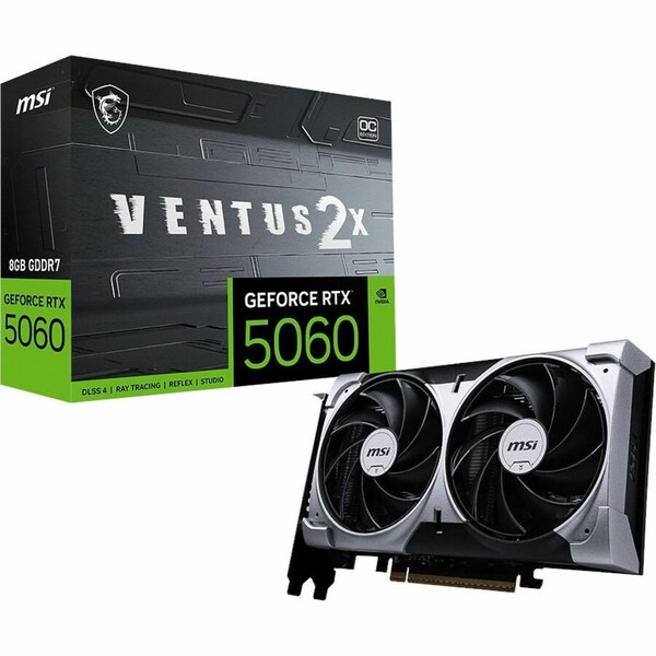 Msi RTX 5060 8G VENTUS 2X OC G5060-8V2C - main