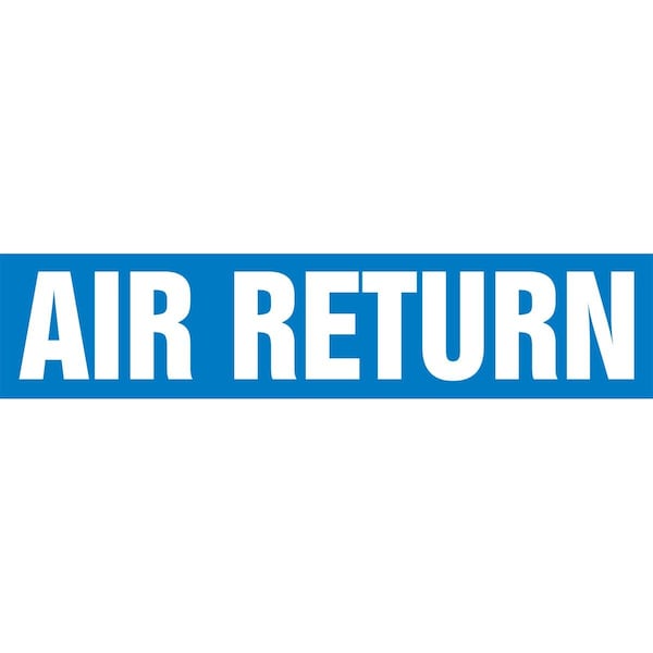 Accuform ASME ANSI PIPE MARKER AIR RETURN RPK125STC - main
