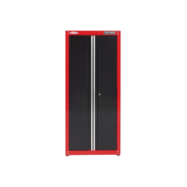 Craftsman 2000 Series Garage Storage Cabinet, Black/Red, 32 in W x 18 in D x 74 in H CMST23201RB - main