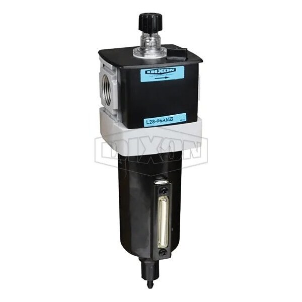 Dixon Wilkerson by EconOmist Standard Lubricator, 1/2 in NPT/BSPP-G Port, 184 SCFM Flow Rate, 250 psi Pres L28-04AMB - main