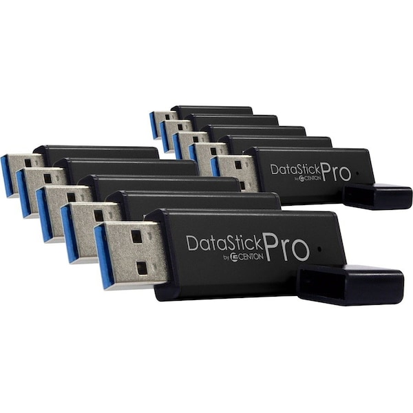 Centon MP ValuePack USB 3.0 Pro (Black) , 128GB x 10 S1-U3P6-128G-10B - main