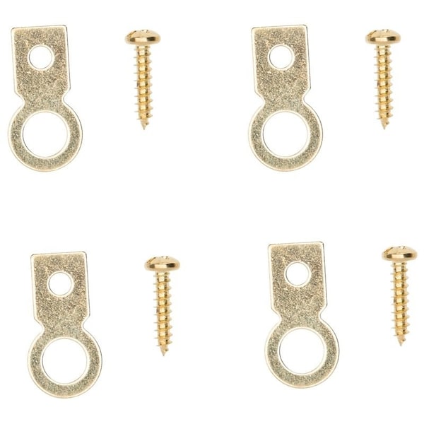 Prosource Frame Hanger, 6.5 lb, Steel, Polished Brass, Brass, Flush Mounting PH-122225-PS - main