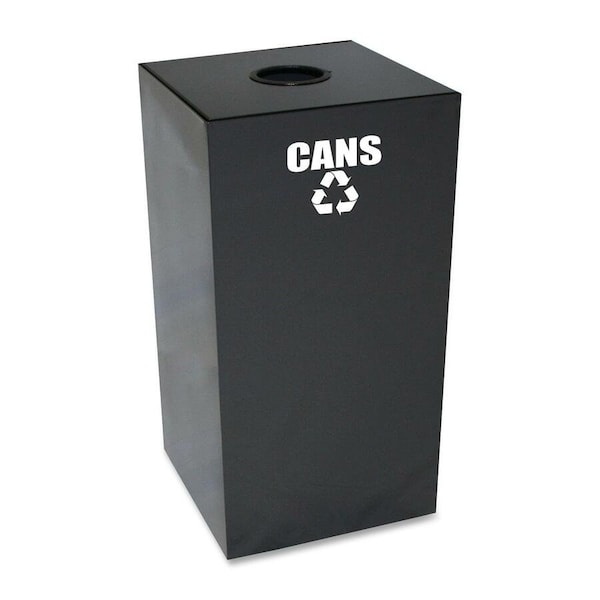 Witt Industries 28 gal Square Charcoal, Metal 28GC01-CB - main