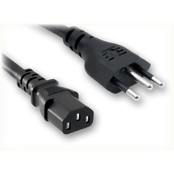 Quail Electronics 6' H05 1.0mm2 B I BRAZIL TO C13 2550.072 - main