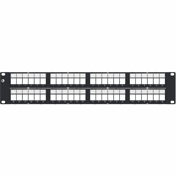 Commscope 48-PORT 2U SL SERIES UTP BLACK 760237041 - main