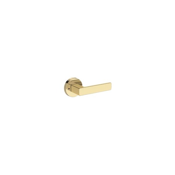 Baldwin Residential Door Levers Privacy Right Hand Non-Lacquered Brass PVSHACRR031 - main