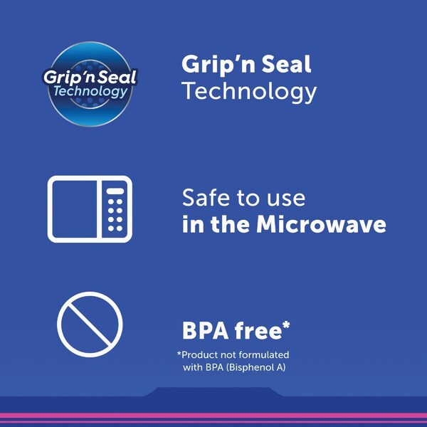 Ziploc 1Gal. Double Zipper Food Storage Bag, 22-Count 1367 - main