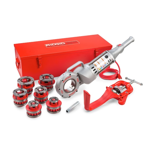 Ridgid Pipe Threading and Cutting Machines, 1/8 in to 2 in, Rod: 1/4 in to 1 in Bolt: 1/4 in to 1 in 45178 - main