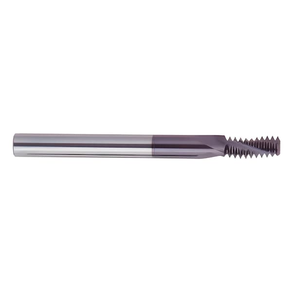 Regal Cutting Tools 3/8-24 .285 Min. Diam. 4 FL Coolant Feed Carbide Thread Mill TiAlN 086007TM - main