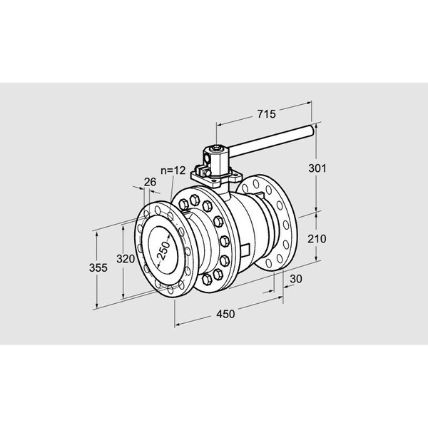 Honeywell Kromschroder Manual Ball Valve - AKT Series, Gas/Air/Water, Threaded/Flanged, EU Cert KS03152320 - main