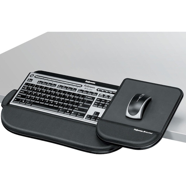 Fellowes THE TILT N SLIDE PRO KEYBOARD MANAGER FEATURES THE COMFORT GLIDE SYSTEM 8060201 - main