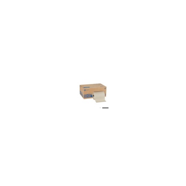 Georgia-Pacific enMotion Hardwound Paper Towels, 1 Ply, Continuous Roll Sheets, 550 ft, Brown, 6 PK 89740 - main