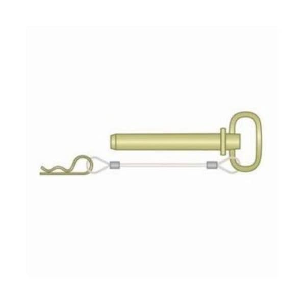 Huyett ZPIN-HP-116 Hitch Pin .375 in Dia 4.25 in L Zn Yelw HPLN-0375-4250R - main
