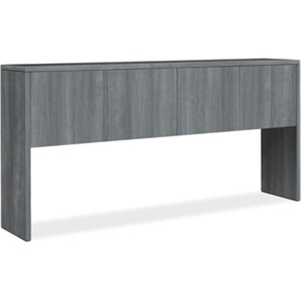 Juki Furniture 78 x 14.6 x 37.1 in. 10500 Series Sterling Ash Laminate Desking Hutch JU3208948 - main