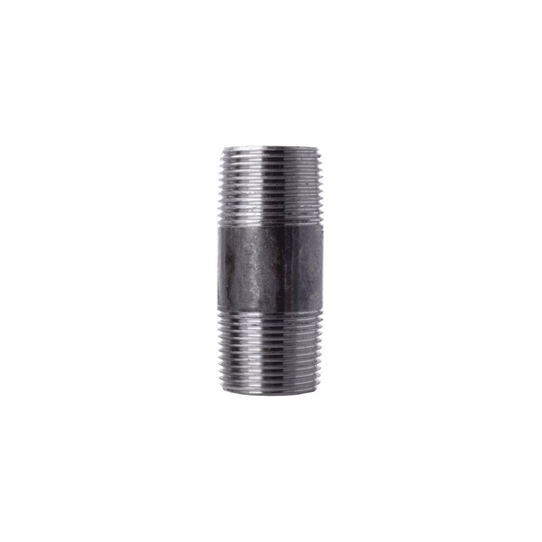 Ace Trading - Nipple STZ Industries 2 in. MIP each X 2 in. D MIP Black Steel 3 in. L Nipple 300U2X3 - main
