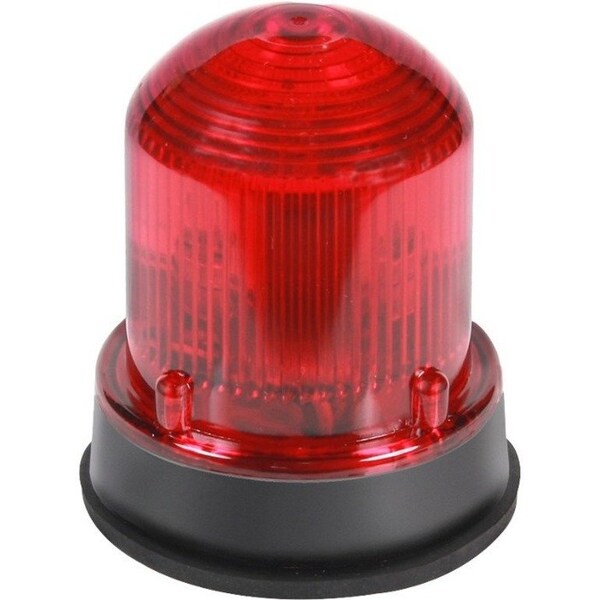 Edwards Signaling Warning Light, 24V DC, 65 FPM, 3 1/4 in Dia. 125LEDFR24DB - main