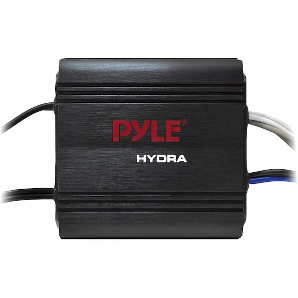 Pyle 2 Channel 400 Watt Waterproof Micro Marine Amplifier PLMRMP1B - main