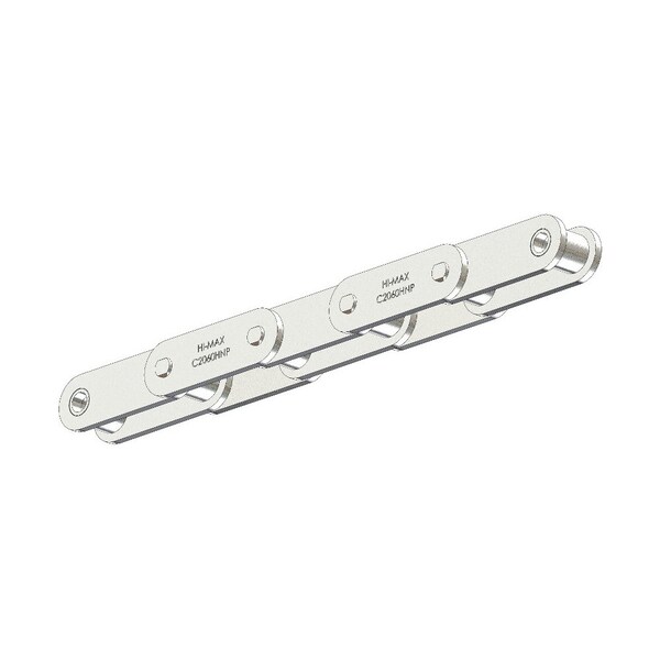 Senqcia Hi-Max SBR Conveyor Series Double Pitch Riveted Standard , 50 ft OAL, 1.5P, .469 Dia x .5 W C2060NPHMR50 - main
