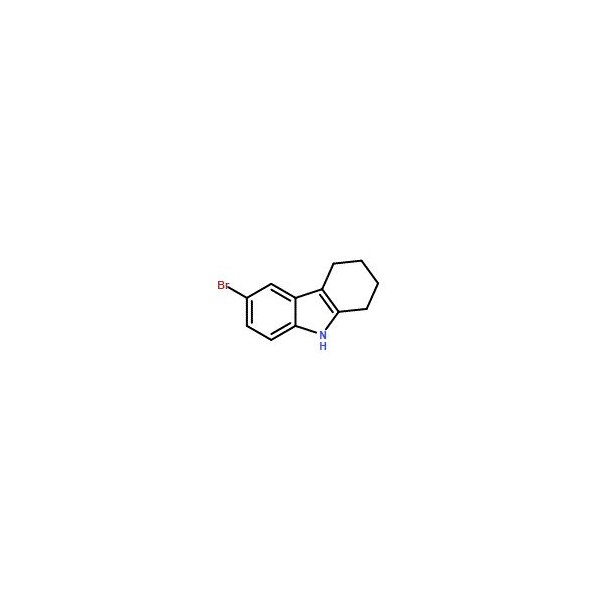 Ak Scientific 6-Bromo-2, 3, 4, 9-tetrahydro-1H-carbazole (1g), CAS 21865-50-9 X4098-1g - main