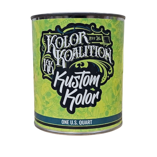 Kolor Koalition Automotive Touch Up Paint Volvo Magic Blue Pearl 467 Quart TUS-Quart-VOL-467 - main