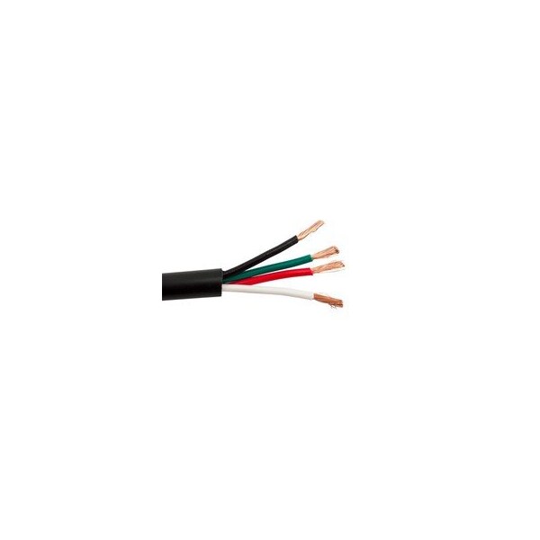 Cable Wholesale Indoor/Outdoor Speaker Cable, 65 Strand, Pure Copper, 12 AWG 4 Conductor, Sun Resistant PVC 10G4-722MF - main
