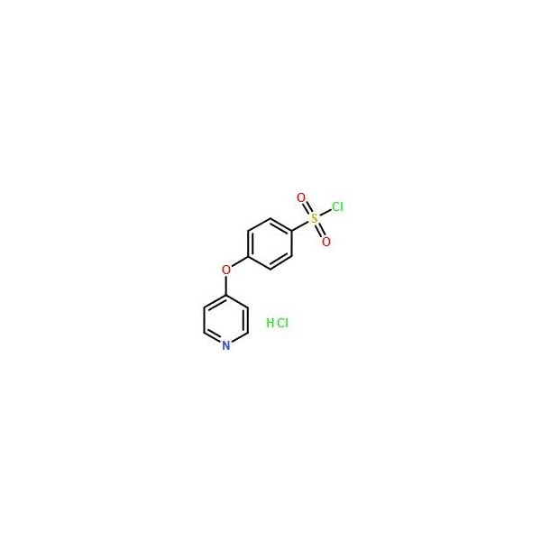 Ak Scientific 4-(Pyridin-4-yloxy)benzene-1-sulfonyl chloride hydrochloride (1g), CAS 192330-49-7 Y8113-1g - main