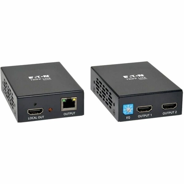 Tripp Lite HDMI-Cat5/6 Extender, Up to 200ft, 1x2 B126-2A1 - main