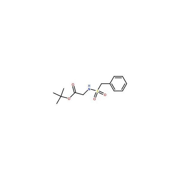 Ak Scientific tert-Butyl 2-(phenylmethylsulfonamido)acetate (250mg), CAS 1015856-04-8 7752AH-250mg - main