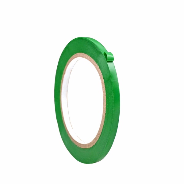 Wod Tape PVC, Kelly Green, 3/8 inch (9mm) W., 6 mil Thickness, 128 PK WOD VTC366-00375-128-36-KGR - main
