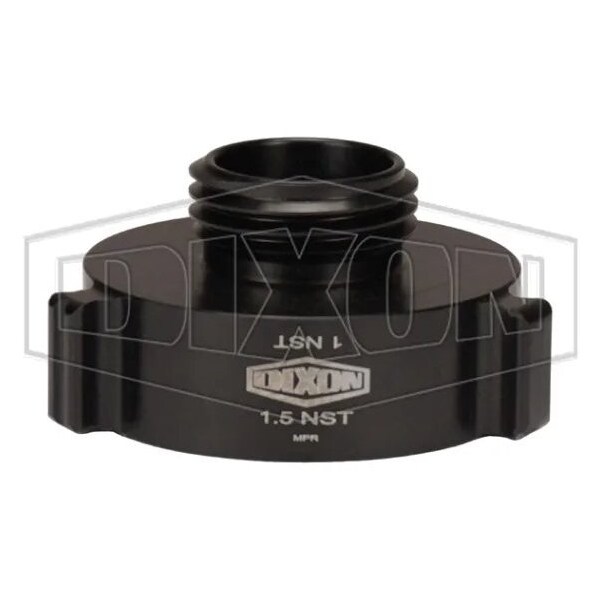Dixon Style N37 Rocker Lug Hydrant Adapter, 1-1/2 x 1 in, Female NST NH x Male NST NH Connection, Alum N37-15F10F - main