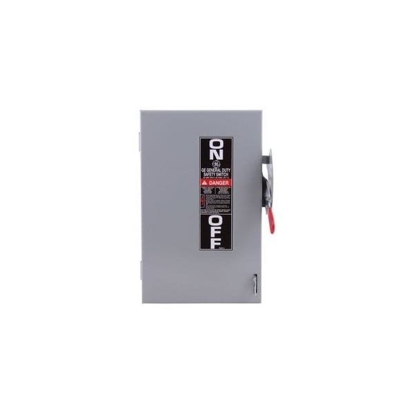 Ge Safety Switches TG 3P 30A 240V 50/60Hz 3Ph Fusible 4Wire NEMA 1 TG4321 - main