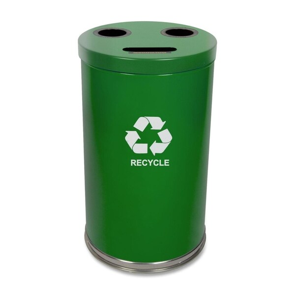 Witt Industries 34.5 gal Round Green, Metal 18RTGN - main