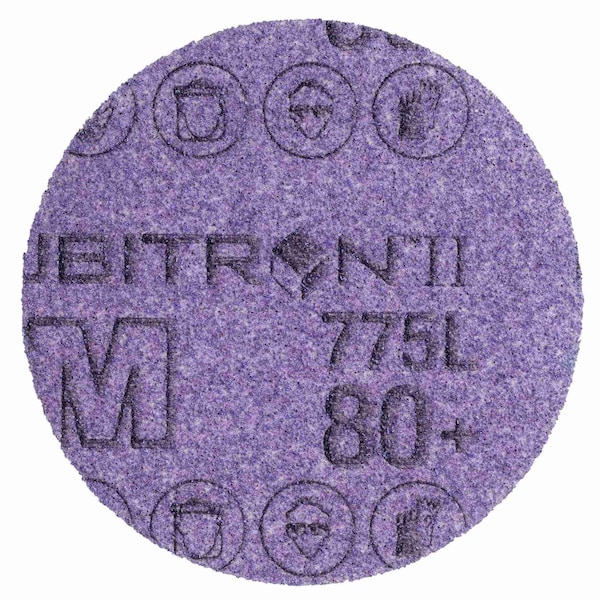 3M Film Disc, 775L, 8 X NH, 80+ Grit, PK2000 775L - main