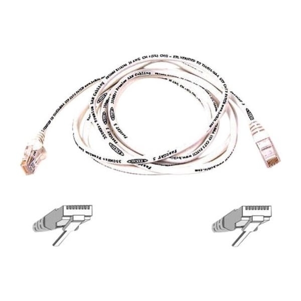 Belkin 20Ft Cat6 Snagless Patch Cable, Utp, White Pvc Jacket, 23Awg, 50 A3L980-20-WHT-S - main