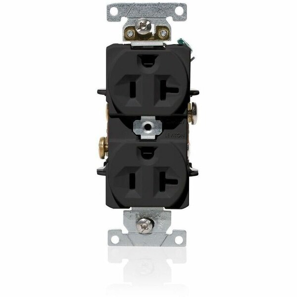 Leviton Duplex Receptacle/Oultet, 20 Amp C5362-E - main