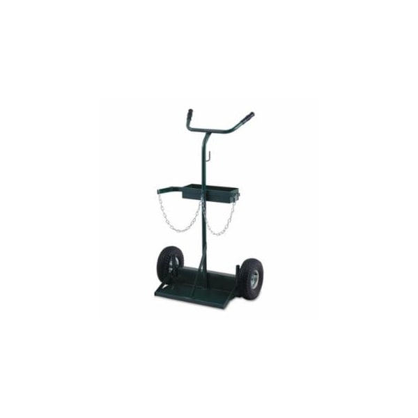 Harper Trucks Series 140 Trucks, Holds 9 1/4 in-10 1/2 in Cylinders, 10 in Pneumatic Wheels 338-142-16 - main